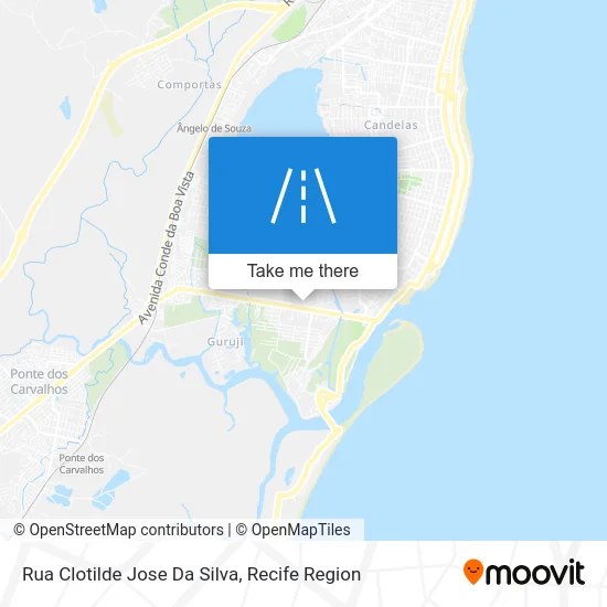 Rua Clotilde Jose Da Silva map