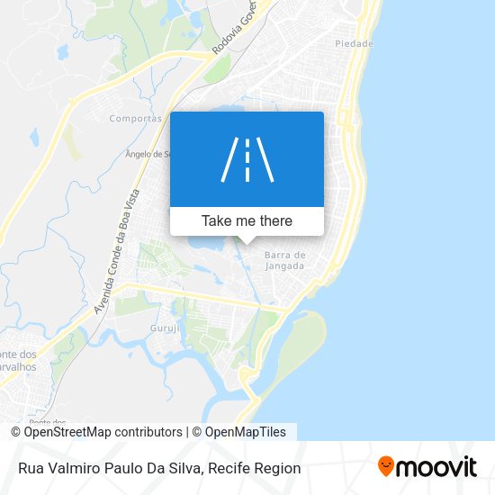 Rua Valmiro Paulo Da Silva map