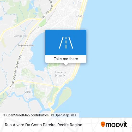 Rua Alvaro Da Costa Pereira map