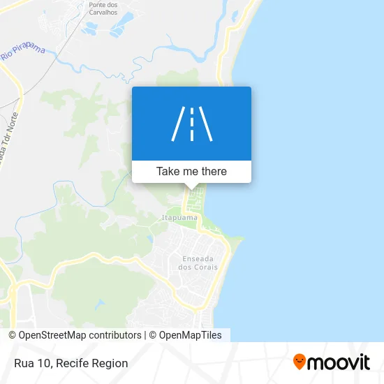 Rua 10 map
