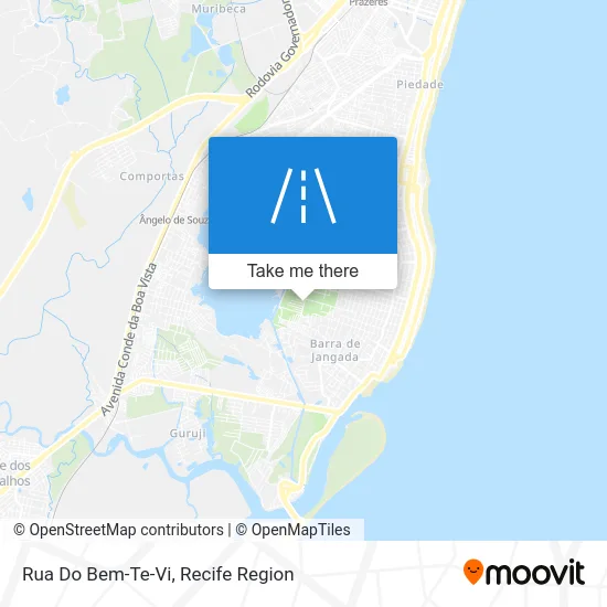 Rua Do Bem-Te-Vi map