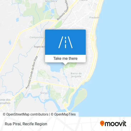 Rua Pirai map