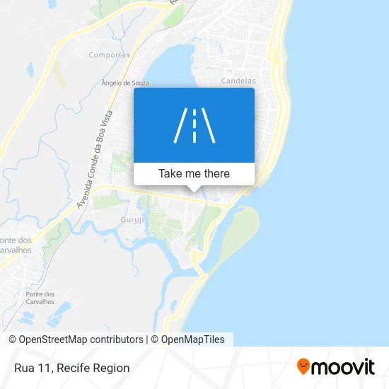 Rua 11 map