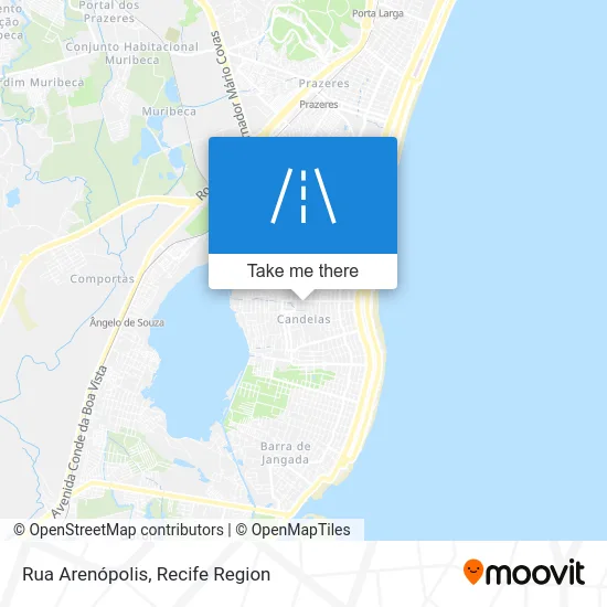 Rua Arenópolis map