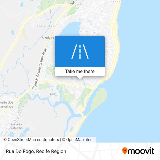 Rua Do Fogo map