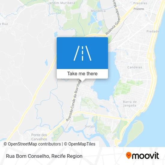 Rua Bom Conselho map
