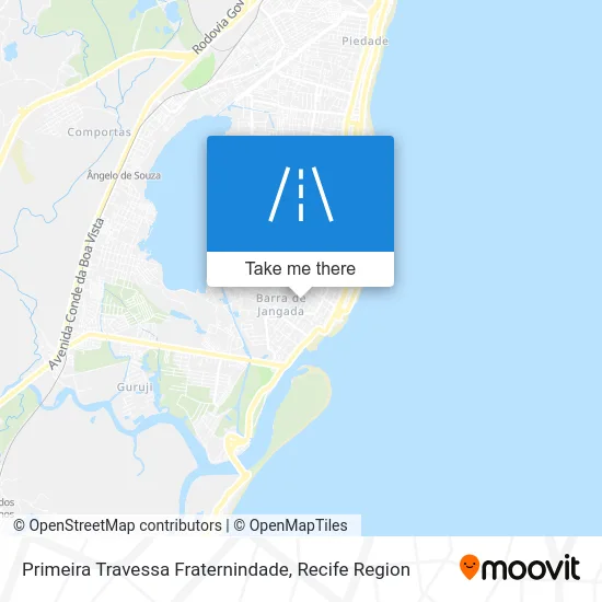 Primeira Travessa Fraternindade map