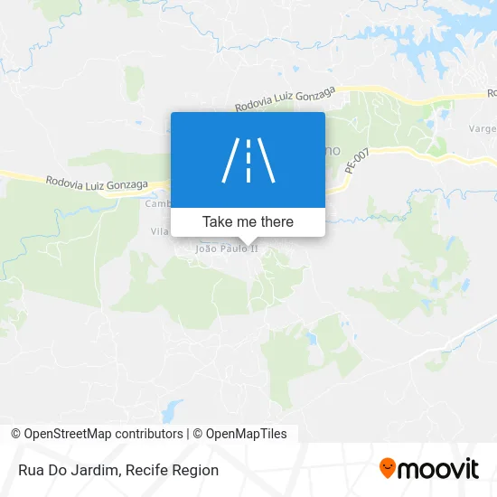 Rua Do Jardim map