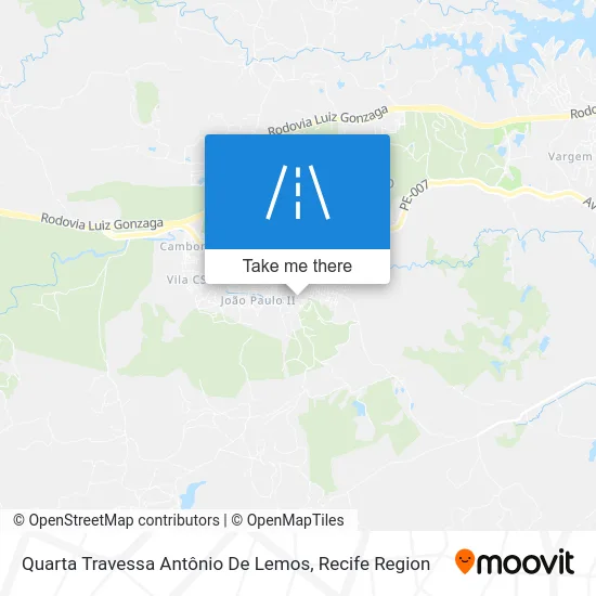Quarta Travessa Antônio De Lemos map