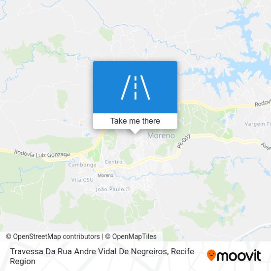 Travessa Da Rua Andre Vidal De Negreiros map