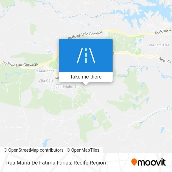 Rua Maria De Fatima Farias map