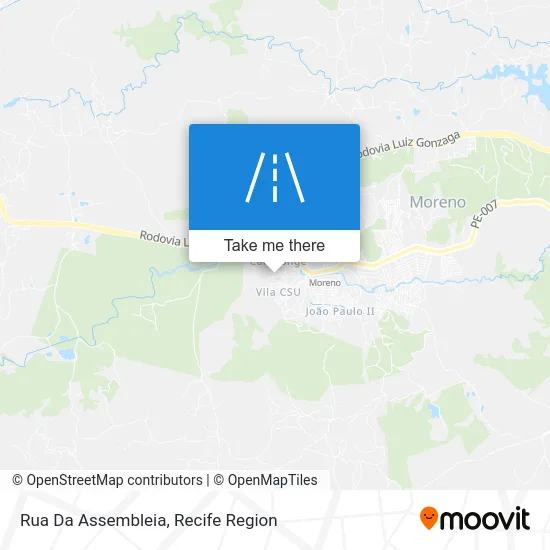 Rua Da Assembleia map