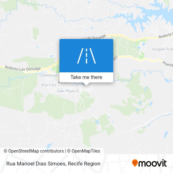 Rua Manoel Dias Simoes map