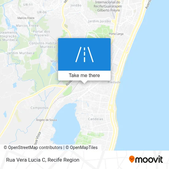 Rua Vera Lucia C map