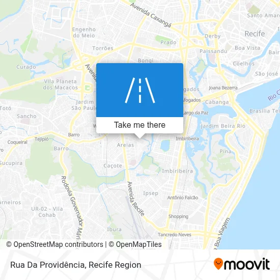 Rua Da Providência map