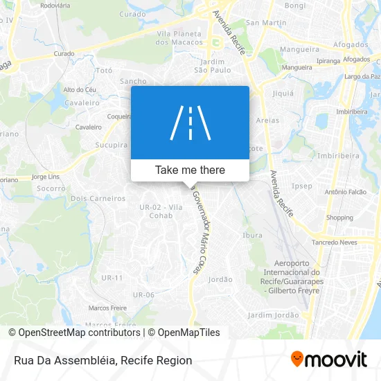 Rua Da Assembléia map