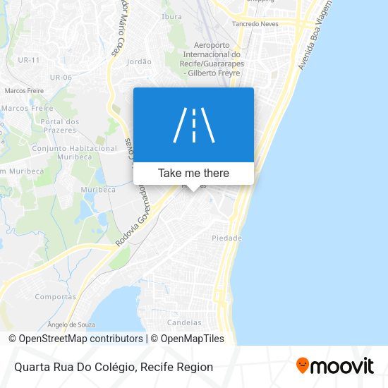 Quarta Rua Do Colégio map