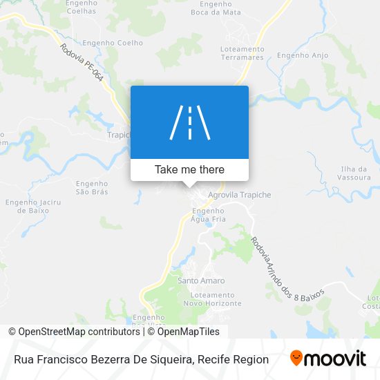 Rua Francisco Bezerra De Siqueira map