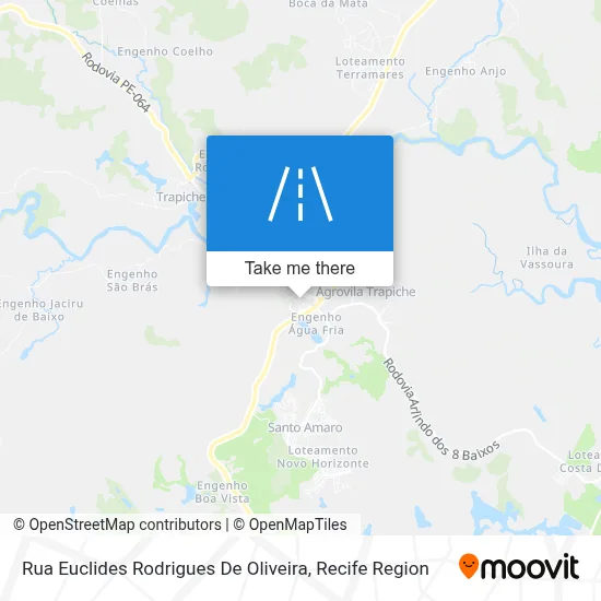 Rua Euclides Rodrigues De Oliveira map