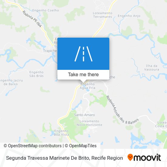 Segunda Travessa Marinete De Brito map