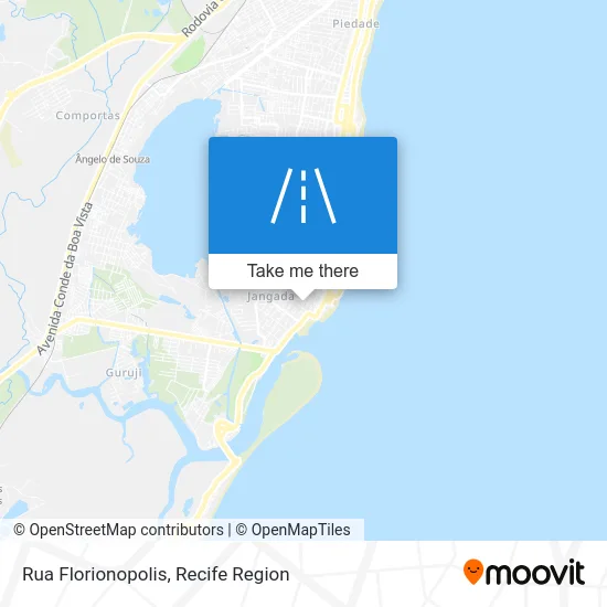Rua Florionopolis map