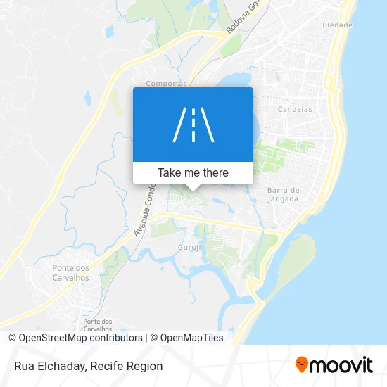 Rua Elchaday map