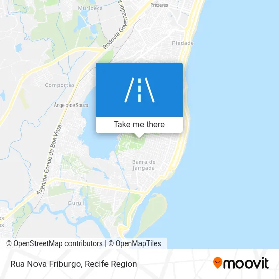 Rua Nova Friburgo map