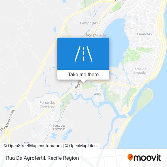 Rua Da Agrofertil map