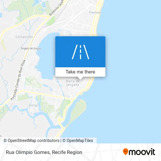 Rua Olimpio Gomes map
