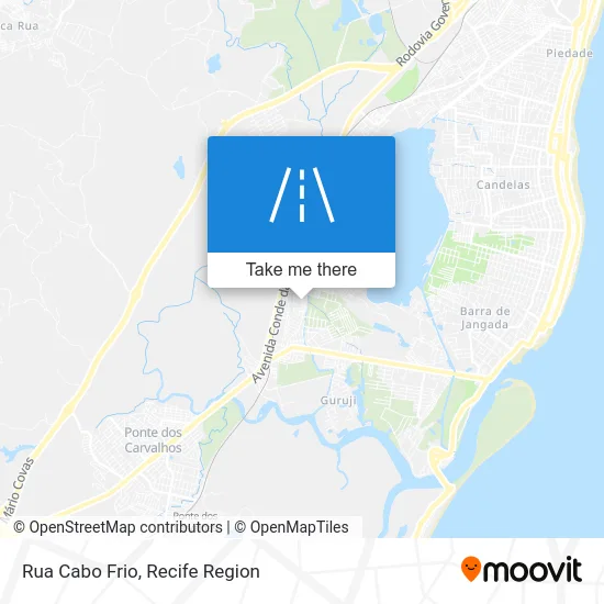 Rua Cabo Frio map
