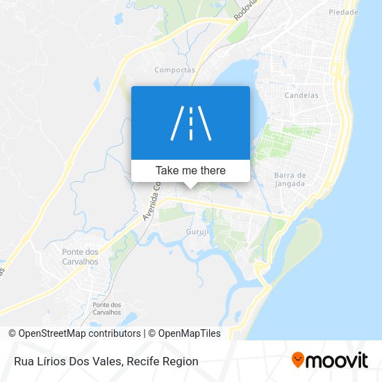 Rua Lírios Dos Vales map