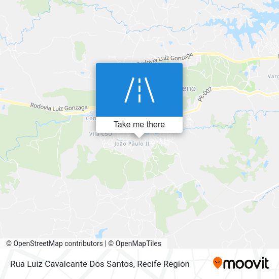 Rua Luiz Cavalcante Dos Santos map