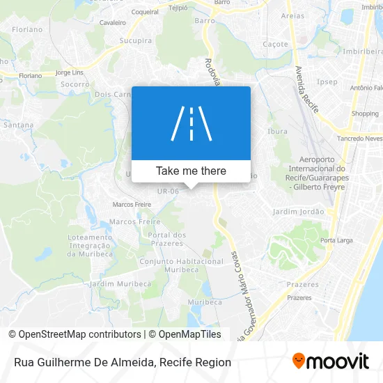 Rua Guilherme De Almeida map