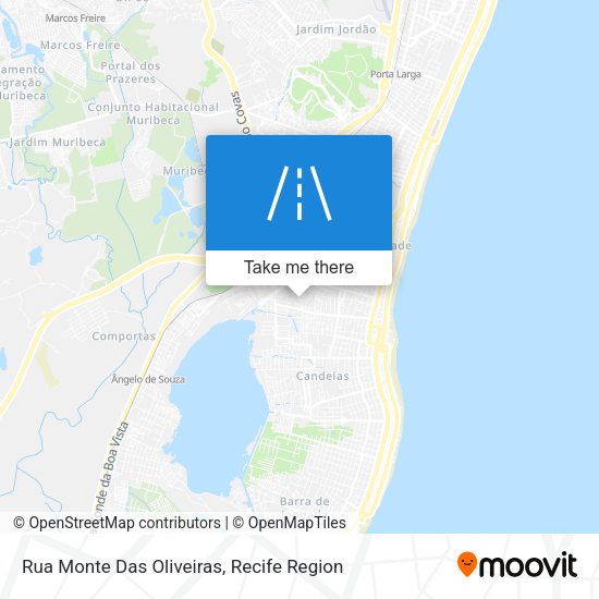 Rua Monte Das Oliveiras map