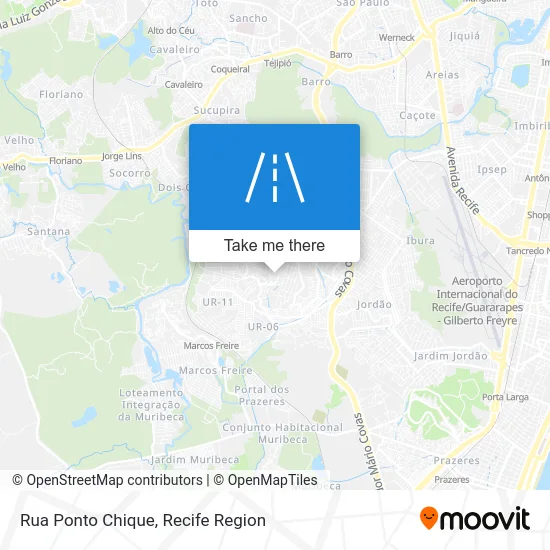 Rua Ponto Chique map