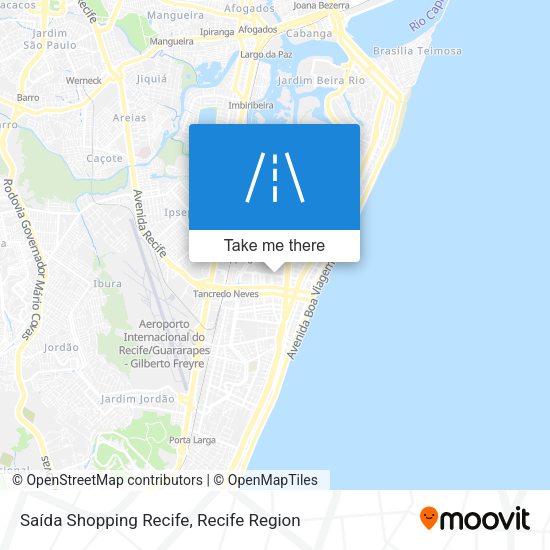 Saída Shopping Recife map