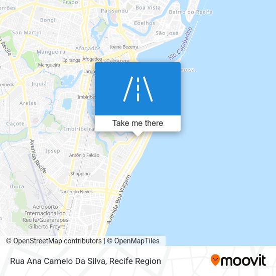 Rua Ana Camelo Da Silva map