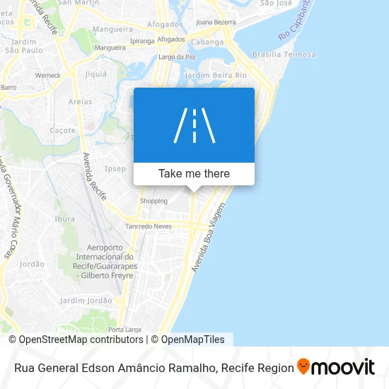 Rua General Edson Amâncio Ramalho map