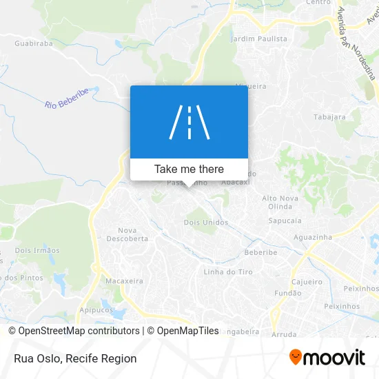 Rua Oslo map
