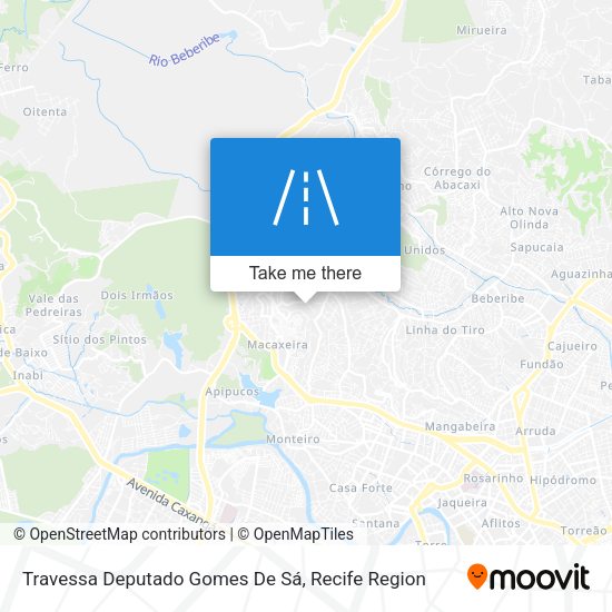 Travessa Deputado Gomes De Sá map