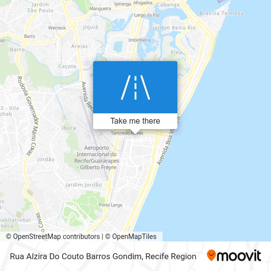 Rua Alzira Do Couto Barros Gondim map