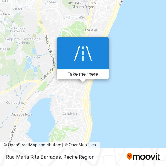 Rua Maria Rita Barradas map