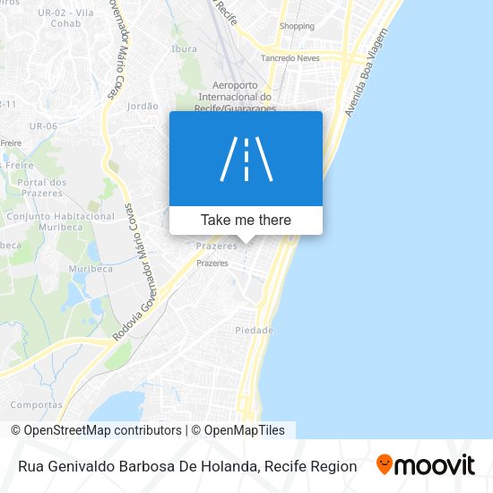 Rua Genivaldo Barbosa De Holanda map