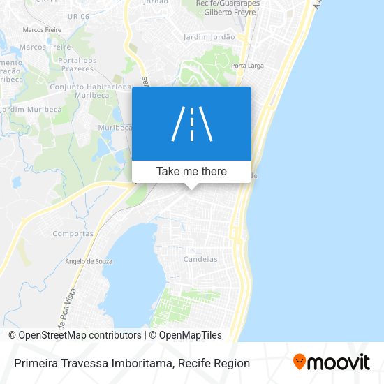 Primeira Travessa Imboritama map