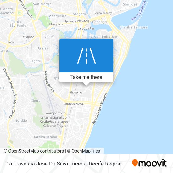 1a Travessa José Da Silva Lucena map