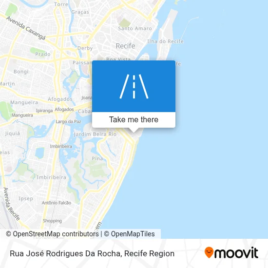 Rua José Rodrigues Da Rocha map
