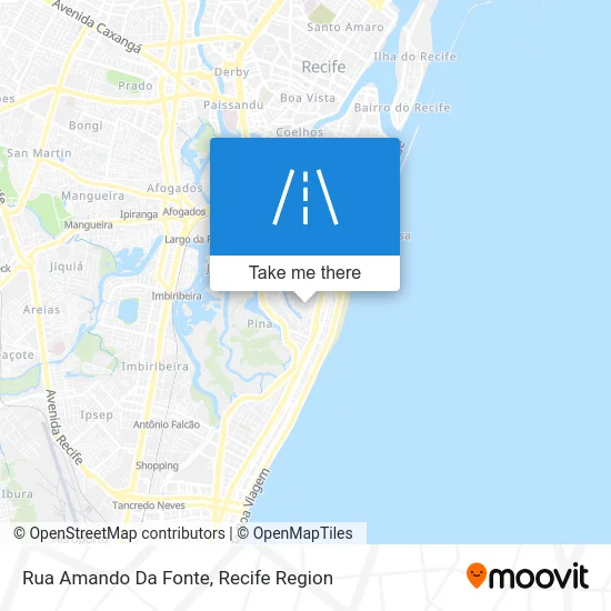 Rua Amando Da Fonte map