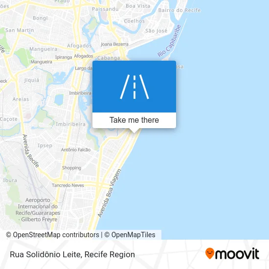 Rua Solidônio Leite map