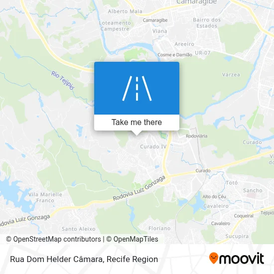Rua Dom Helder Câmara map