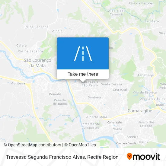 Travessa Segunda Francisco Alves map